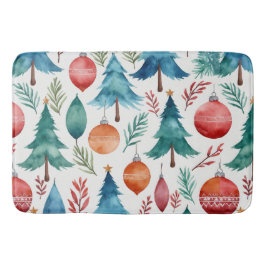 kerstboompatroon badmat