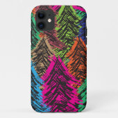 kerstboompatroon Case-Mate iPhone case (Achterkant)