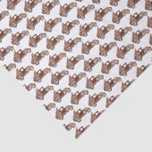  kerstboompatroon met hout tissuepapier (Detail)