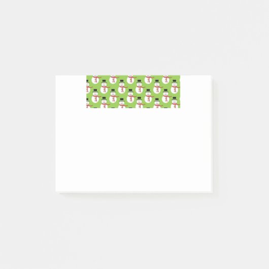 kerstboompatroon post-it® notes (Voorkant)