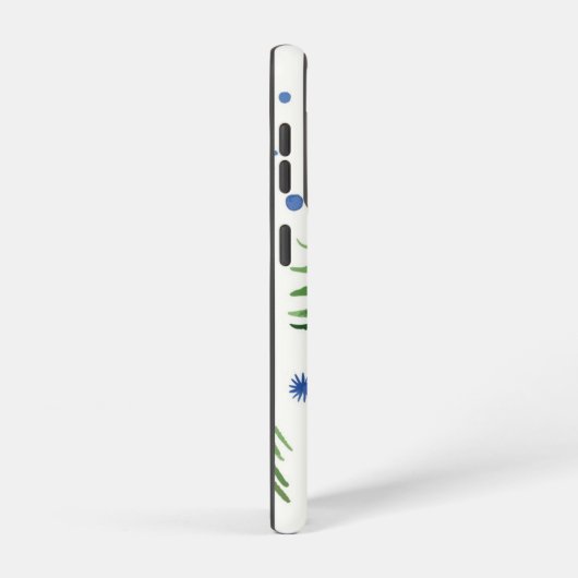 kerstboompatroon samsung galaxy hoesje (Rechterkant)