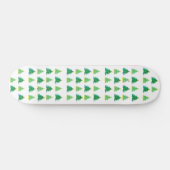 kerstboompatroon skateboard (Horizontaal)