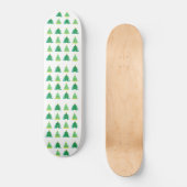 kerstboompatroon skateboard (Voorkant)