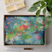 kerstboompatroon tissuepapier (Geschenk)