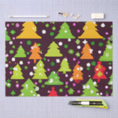 kerstboompatroon tissuepapier (Craft)