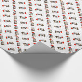 kerstboompel cadeaupapier (Hoek)