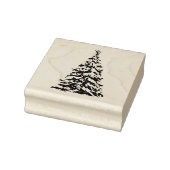 kerstboompel rubberstempel (Stempel)