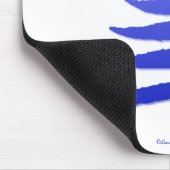 kerstboompenkobalt Blue Muismat (Hoek)