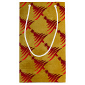 kerstboompotlood Rood op goud Klein Cadeauzakje (Achterkant)