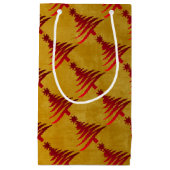 kerstboompotlood Rood op goud Klein Cadeauzakje (Voorkant)