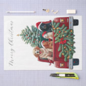 kerstboompuppy-honden tissuepapier (Craft)