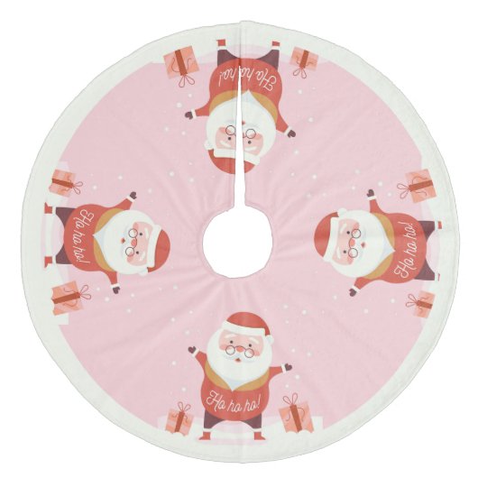 kerstboomrok fleece kerstboom rok (Voorkant)