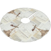 kerstboomrok in Santa Paris Kerstboom Rok (Gekanteld)