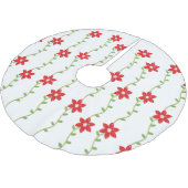 kerstboomrok Poinsettia Kerstboom Rok (Gekanteld)