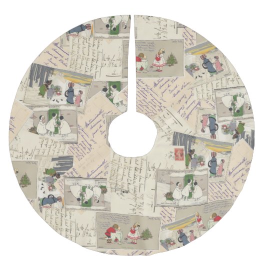  kerstboomrok voor Franse kinderen Kerstboom Rok (Voorkant)