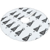 kerstboomrok zwart kerstboom rok (Gekanteld)