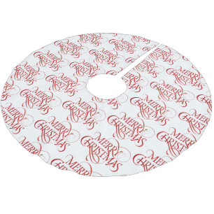 kerstboomrokken met vrolijke kerstmis kerstboom rok