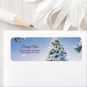 kerstboomruitplaatje etiket (Insitu)