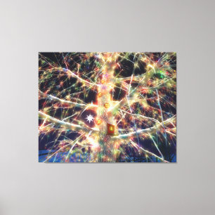 kerstboomschilderij — Afdrukken