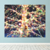 kerstboomschilderij — Afdrukken (Insitu (Houten vloer))