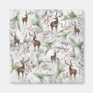 kerstboomschildering magneet