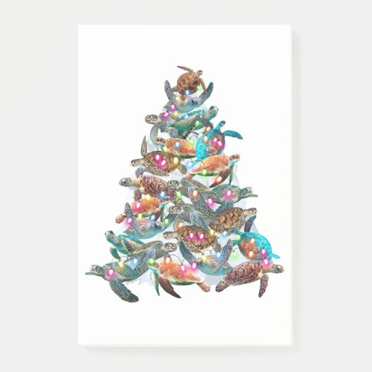 kerstboomschilders voor kerstboomversiering post-it® notes (Voorkant)