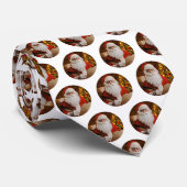 kerstboomschildpad voor kerstmis stropdas (Opgerold)