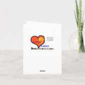 kerstboomschilfers Kaart (Achterkant)