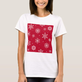 kerstboomschilfers Rood T-shirt