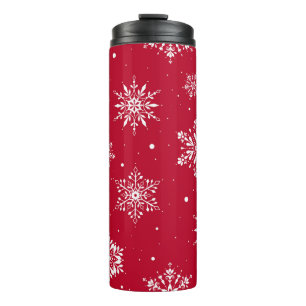 kerstboomschilfers Rood Thermosbeker
