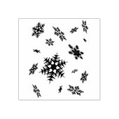 kerstboomschilfers Scrapbook Wooden Art Stamper Rubberstempel (Afrduk)