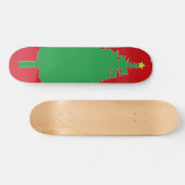 kerstboomskateboard skateboard (Horizontaal)
