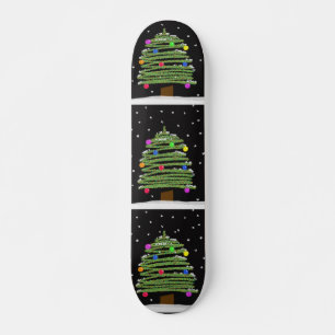 kerstboomskateboard skateboard