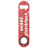 kerstboomsleutel speed flessenopener (Voorkant)