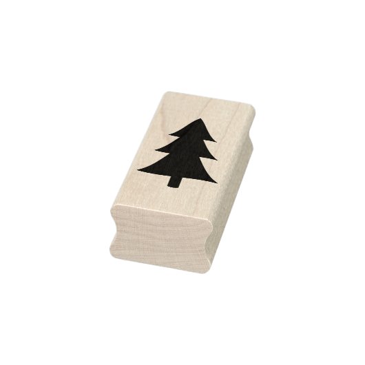 kerstboomstempel 	rubberstempel (Stempel)