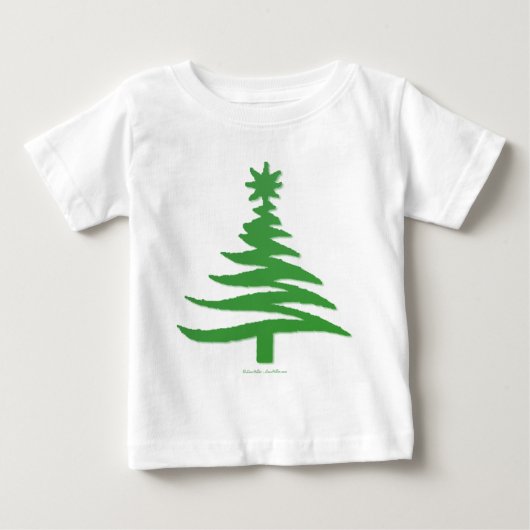 kerstboomstencil Groen (Voorkant)