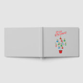 kerstboomstructuur - Vrolijk kerstfeest Gastenboek (Volledig)