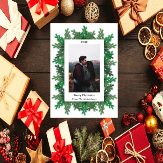 Kerstboomtak Magnetische Kaart