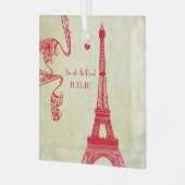 kerstboomtoren glas ornament (Voorkant links)