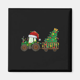 kerstboomtrekkers met kerstboomstructuur voor kers magneet