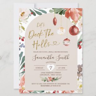 kerstboomval Het Vrijgezellenfeest der zalen Kaart