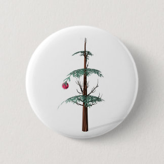 kerstboomval ronde button 5,7 cm