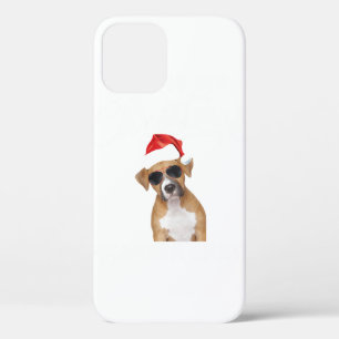 kerstboomvarken met kerstvizeren met een groot hui iPhone 12 hoesje