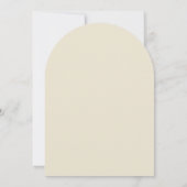 kerstboomverlichting achtergrond bruiloft kaart (Achterkant)