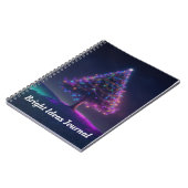 kerstboomverlichting notitieboek (Linkerzijde)