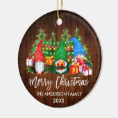 kerstboomverlichting voor penseelscript keramisch ornament (Links)