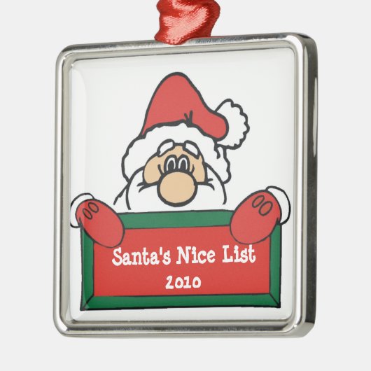 kerstboomversiering in de kerstkerstlijst van Sant Metalen Ornament (Links)