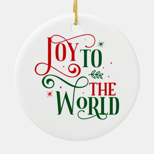 kerstboomversiering keramisch ornament (Achterkant)