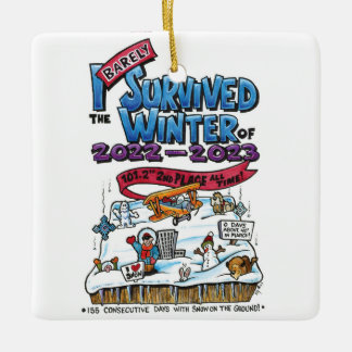 kerstboomversiering keramisch ornament