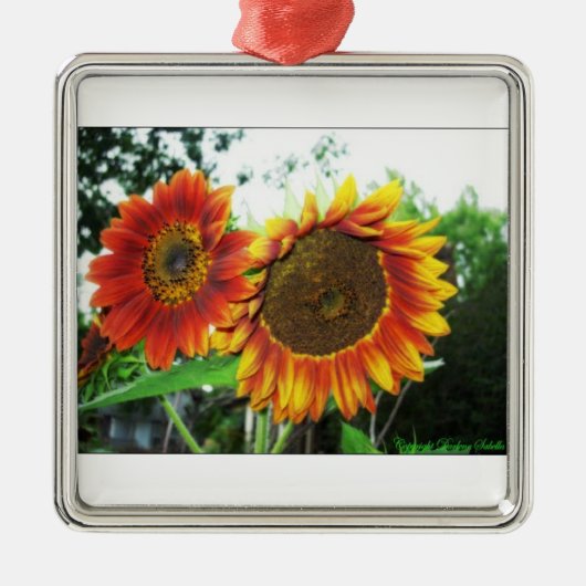 kerstboomversiering metalen ornament (Voorkant)